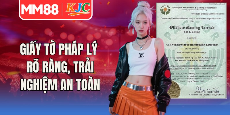 Giấy tờ pháp lý rõ ràng