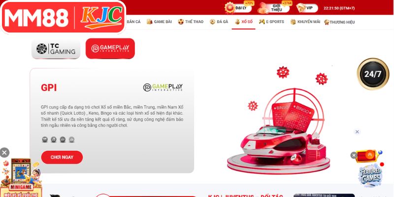 Các nhà cung cấp trò chơi nổi tiếng